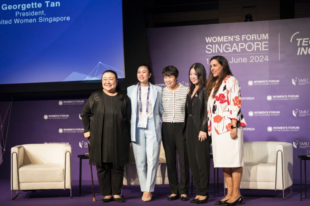 Mrs. Omuoy Heang attended the Women’s Forum Singapore as a speaker